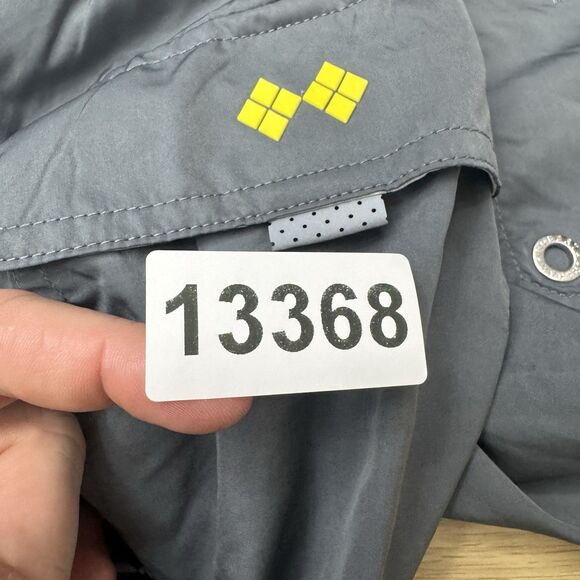 Robert Graham Swim Trunks Mens Large Alvarado Graphite Gray New With Tags Lined - Picture 11 of 11